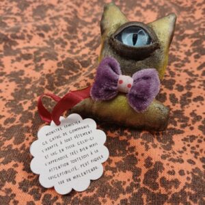 Broche Neunœil Chat
